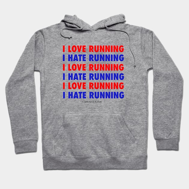 LOVE IT OR HATE IT Hoodie by CanicrossUS